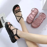 Strappy Platform Sandals
