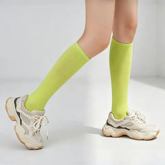 Plain Knee High Socks