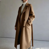 Double-Breasted Long Coat