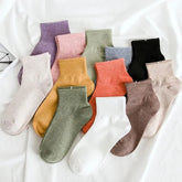 Set of 5 Pairs: Plain Socks