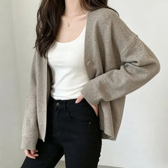 V-Neck Cardigan