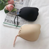 Lace-Up Strapless Bra