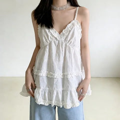 Ruffle Camisole Top