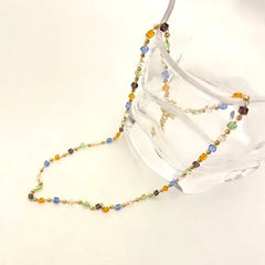 Faux Crystal Necklace