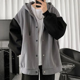 Two-Tone Baseball Jacket
