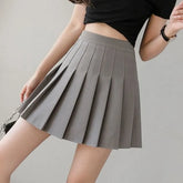 High-Waist Mini Pleated Skirt