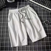 Mid Rise Plain Drawstring Shorts