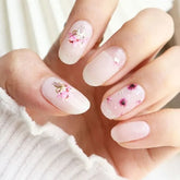 Blossomes On The Path Nail Art Stickers