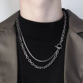 Layered Chain Bracelet / Necklace