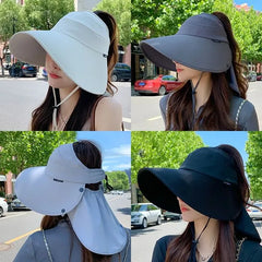 Plain Open Top Sun Hat