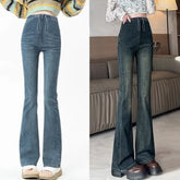Maternity High Rise Washed Bootcut Jeans