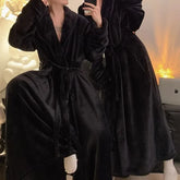 Couple Matching Plain Pajama Robe