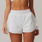 Elastic Elastic Plain Running Shorts