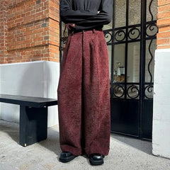 Mid Rise Wide Leg Pants