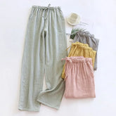 Couple Matching High Waist Plaid Pajama Pants (Various Designs)