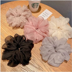 Plain Satin Hair Scrunchie
