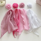 Plain Narrow Scarf