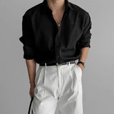Embossed Long-Sleeve Shirt
