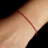 S925 Sterling Silver String Bracelet