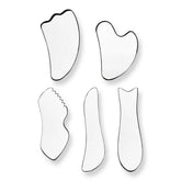 Polished Stainless Steel Massage Scraping Tool (Various Designs)