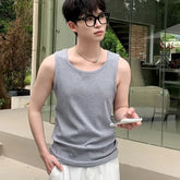 Crewneck Plain Tank Top