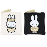 Miffy 70 Square Makeup Pouch (Dick Bruna Gold & Black Series)