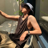 Plain Loose Tank Top