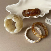 Faux Stone Beaded Bracelet