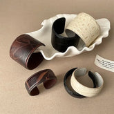 Faux Leather Cuff Bracelet