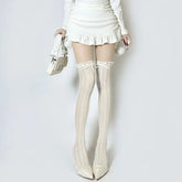 Plain Frill Trim Lace Socks (Various Designs)