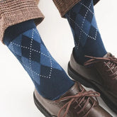 Argyle Print Socks
