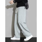 Drawstring Waist Loose Fit Sweatpants