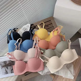 Plain Seamless Wireless Bra
