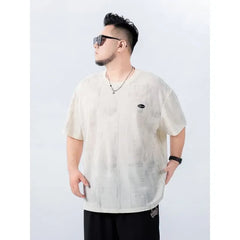 Short-Sleeve Crewneck Washed T-Shirt
