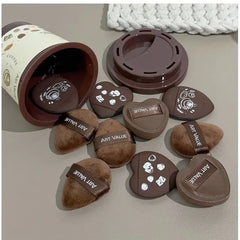 Coffee Mini Powder Puff