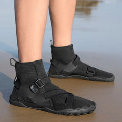 High Top Buckled Water Sneakers
