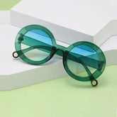 Round Plastic Sunglasses