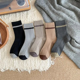Striped Ribbed Socks
