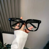 Square Thick Frame Blue Light Blocking Glasses