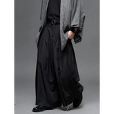 High Waist Plain Wide Leg Dress Pants