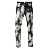 High Waist Washed Slim Fit Jeans