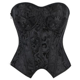 Jacquard Tube Corset Top