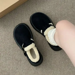 Hidden Wedge Platform Ankle Snow Boots