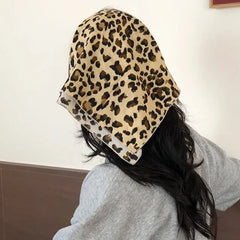Leopard Print Light Scarf