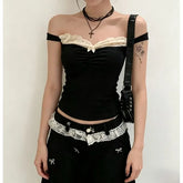 Lace Panel Camisole Top