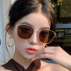Metal Frame Sunglasses