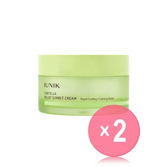 Centella Relief Sorbet Cream 2pcs Bundle Set