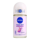 Hijab Soft Bright & Shaveless Vitamin C & Pearl Extract Deodorant Roll On