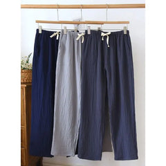 Mid Rise Plain Pajama Pants