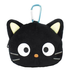 CHOCOCAT Plush Pouch with Carabiner